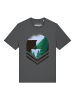 wat? Apparel T-Shirt Bay Climbing in Grau