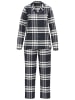 Tom Tailor Pyjama Xanthi in grau-dunkel-Karo