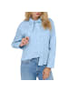 JACQUELINE de YONG Blau Baumwolle Bluse