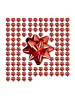 relaxdays 100x Geschenkschleifen in Rot