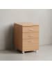 KADIMA DESIGN Rollcontainer OTTAWA 40 x 60 x 45 cm Unterschrank mit Rollen Buche,