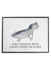 Mr. & Mrs. Panda Schreibunterlage Axolotl Schwimmen mit Spruch in Weiß