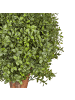 Beliani Kunstpflanze BUXUS BALL TREE in Grün/Schwarz/Braun