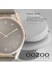 Oozoo Armbanduhr Oozoo Timepieces grau groß (ca. 45mm)