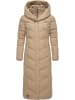 ragwear Steppmantel Natalka Extralong in Taupe24