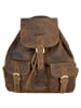 Greenburry Vintage City Rucksack Leder 35 cm braun