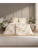 Estella Bettwäsche Mako-Satin Bio Flor in altgold