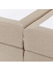 Beliani Doppelbett PRESIDENT in Beige/Silber - (W) 170 x (H) 90 x (L) 210 cm
