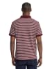 Polo Club Poloshirt RIGBY GO POLO SS STRIPES in Granat-Rohfarbe
