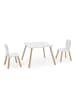 ebuy24 Babyzimmermöbel Karin (3-teilig) Weiß 55 x 55 cm
