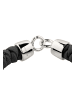 KUZZOI Armband 925 Sterling Silber in Grau