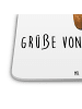 Mr. & Mrs. Panda Untersetzer Bär Zahnfee mit Spruch in Weiß