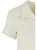 Urban Classics Urban Classics Damen Ladies Towel Polo Tee in palewhite