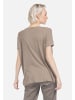 HELMIDGE Kurzarmbluse Bluse in beige