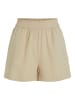 Vila Kurze Stoff Bermuda Shorts Hot Pants in Grau