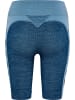 Hummel Sportshorts "Clea Seamless Cycling Shorts" in Blau