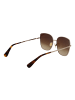 Max Mara Damen Sonnenbrillen Quadrat Roségold