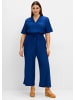 sheego Overall in blaubeere