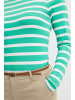 b. young Langarm-Shirt BYPAMILA Slim fit in Ming Green Mix
