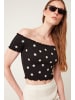 NO MATTER WHAT Blouse in Schwarz