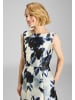 SWING Abendkleid in ecru marine - 0001