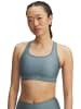 Under Armour Sport-BH "Crossback Mid Bra" in Blau