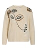 Vila Strickpullover in Birch