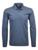 Ragman Langarm-T-Shirt in blau