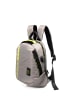 Momodesign  Rucksack in GREY AND FLUORESCENT