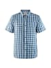 FJÄLLRÄVEN Hemd Abisko Cool Shirt SS in Blau