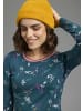 Kangaroos Langarmshirt in petrol-bunt