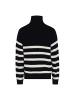 VINAJA Women Sweater in Schwarz Beige