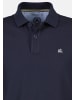 Lerros Poloshirt Basic in Weiß / dunkelblau
