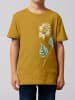 wat? Apparel T-Shirt Sonnenblume in Ocker
