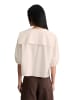 Marc O'Polo DENIM Kurzarm-Crinkle-Matrosenbluse regular in Silky White