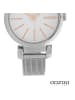 Oozoo Analog-Armbanduhr Oozoo Timepieces silber mittel (ca. 36mm)