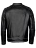 Mustang Lederjacke Whyte in schwarz