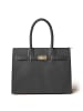 Kmisso Henkeltasche Echt Leder in Nero