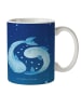 Mr. & Mrs. Panda Kunststoffbecher Sternzeichen Fische ohne Spruch in Sternenhimmel Blau