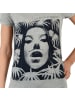 ONLY T-Shirt „Circus LesMiss“ von Light Grey Grau