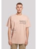 F4NT4STIC Heavy Oversize T-Shirt happiness OVERSIZE TEE in amber