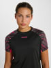Hummel T-Shirt Hmlblaze Damen in BLACK/PINK