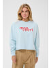 SAINT TROPEZ Sweatshirt PegrinaSZ Oversize fit in Skyway