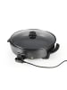 Gourmet Maxx Party-Pfanne elektrisch 1500W schwarz Schwarz