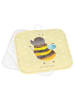 Mr. & Mrs. Panda Topfhalter Hummel flauschig ohne Spruch in Gelb Pastell