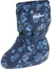 Playshoes Kinder Gummistiefel "Baustelle" in Blau
