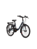 S'COOL Kinderfahrrad - chiX 20 Zoll 6-Gang | ab 6 Jahre - Dark Grey/Orange