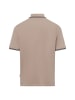 Bugatti Poloshirt in beige marine - 0002