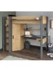58 aufm Kessel HOCHBETT Page 1 90x200 Holznachbildung Eiche Artisan/Schwarz