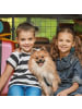 relaxdays Hundegitter Auto in Schwarz - (B)92-157 x (H)40 x (T)5 cm
